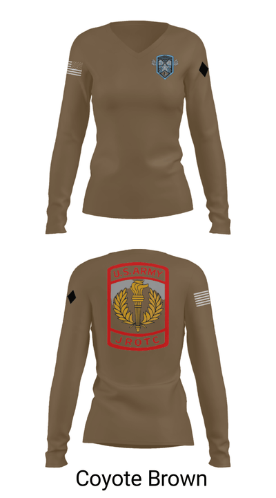 Lee/New Century General Battalion 69349726 Women's Long Sleeve V-neck Shirt - 38