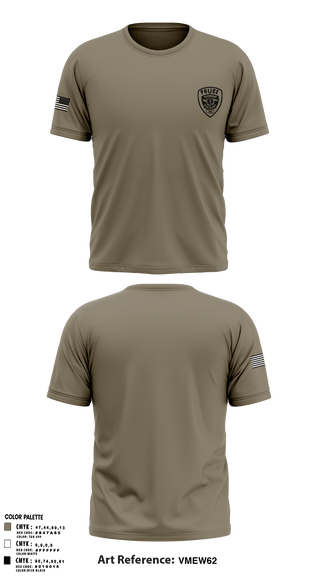Short Sleeve Performance Shirt, Richmond Police, Police, Teamtime, Team time, sublimation, custom sports apparel, team uniforms, spirit wear, spiritwear, sports uniforms, custom shirts, team store, custom team store, fundraiser sports, apparel fundraiser