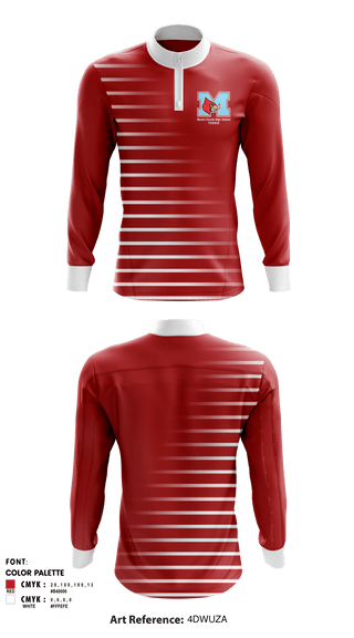 Quarter Zip Jacket, Martin County High School (Kentucky) Tennis, Tennis, Teamtime, Team time, sublimation, custom sports apparel, team uniforms, spirit wear, spiritwear, sports uniforms, custom shirts, team store, custom team store, fundraiser sports, apparel fundraiser