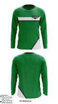 Pembroke High School 37319913 Long Sleeve Performance Shirt - 1