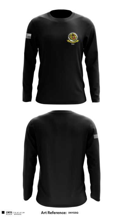 VMA-542 17520682 Long Sleeve Performance Shirt - 1