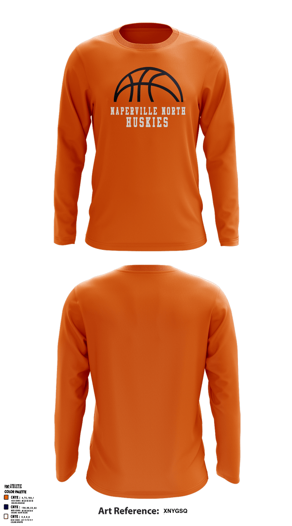 Long Sleeve Performance Shirt, Jr Huskies Basketball, Men's Basketball, Teamtime, Team time, sublimation, custom sports apparel, team uniforms, spirit wear, spiritwear, sports uniforms, custom shirts, team store, custom team store, fundraiser sports, apparel fundraiser