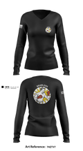 Bravo 3-2 ADA 14430873 Women's Long Sleeve V-neck Shirt - 3