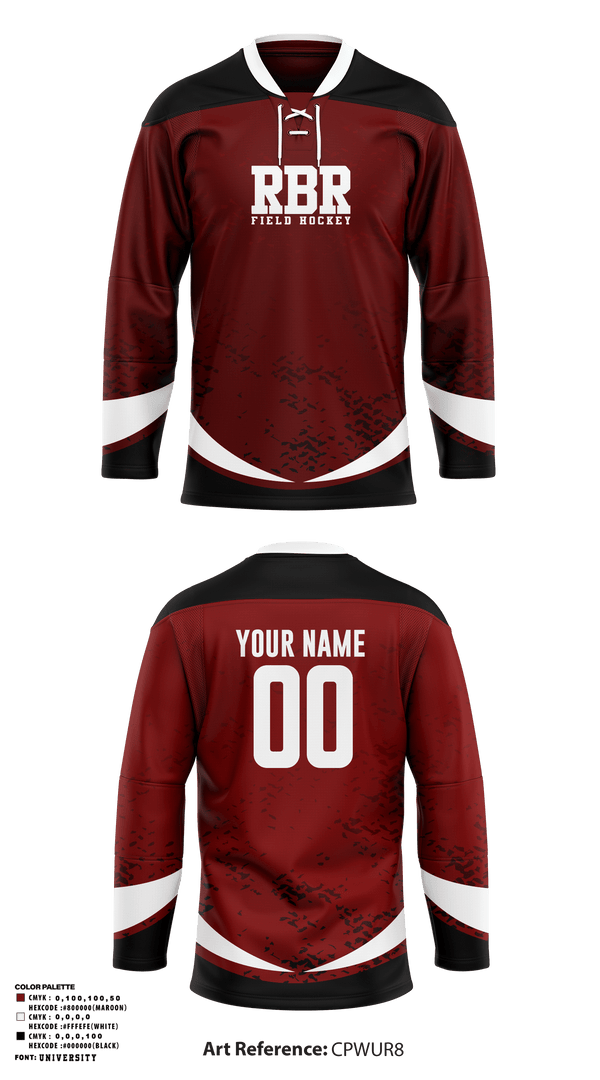 Hockey Jersey, RBR Field Hockey, Field Hockey, Teamtime, Team time, sublimation, custom sports apparel, team uniforms, spirit wear, spiritwear, sports uniforms, custom shirts, team store, custom team store, fundraiser sports, apparel fundraiser