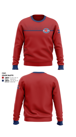 Crew Neck Sweatshirt, Deerfield Spartans, Cross Country, Teamtime, Team time, sublimation, custom sports apparel, team uniforms, spirit wear, spiritwear, sports uniforms, custom shirts, team store, custom team store, fundraiser sports, apparel fundraiser