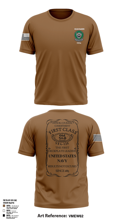 VFA-125 92707665 Short Sleeve Performance Shirt - 2