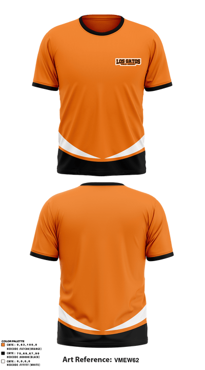 Los Gatos High School Field Hockey 91906499 Short Sleeve Performance Shirt - 1