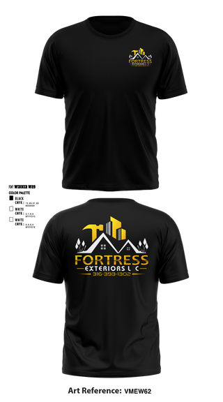 Short Sleeve Performance Shirt, Fortress Exteriors LLC, , Teamtime, Team time, sublimation, custom sports apparel, team uniforms, spirit wear, spiritwear, sports uniforms, custom shirts, team store, custom team store, fundraiser sports, apparel fundraiser
