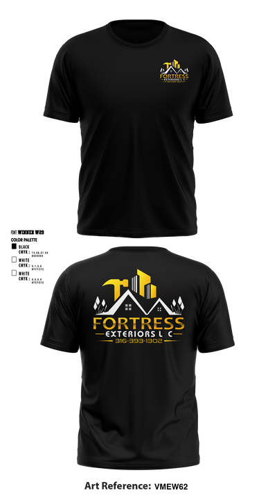 Fortress Exteriors LLC 28755082 Short Sleeve Performance Shirt - 1