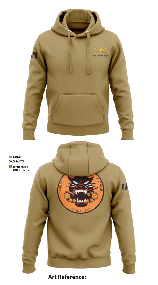 Hoodie, HHC 1-635TH AR, National Guard, Teamtime, Team time, sublimation, custom sports apparel, team uniforms, spirit wear, spiritwear, sports uniforms, custom shirts, team store, custom team store, fundraiser sports, apparel fundraiser