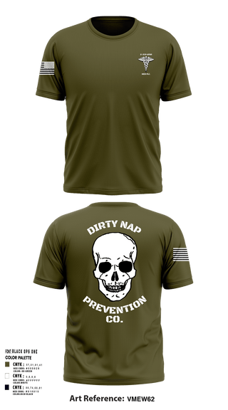 Short Sleeve Performance Shirt, 2-319th AFAR MED PLT, Army, Teamtime, Team time, sublimation, custom sports apparel, team uniforms, spirit wear, spiritwear, sports uniforms, custom shirts, team store, custom team store, fundraiser sports, apparel fundraiser