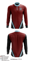 Baldwin High School 30634360 Quarter Zip Jacket - 3