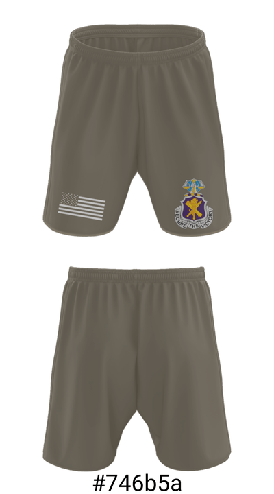 6th BDE CA/PO 68239432 Athletic Shorts With Pockets - 25