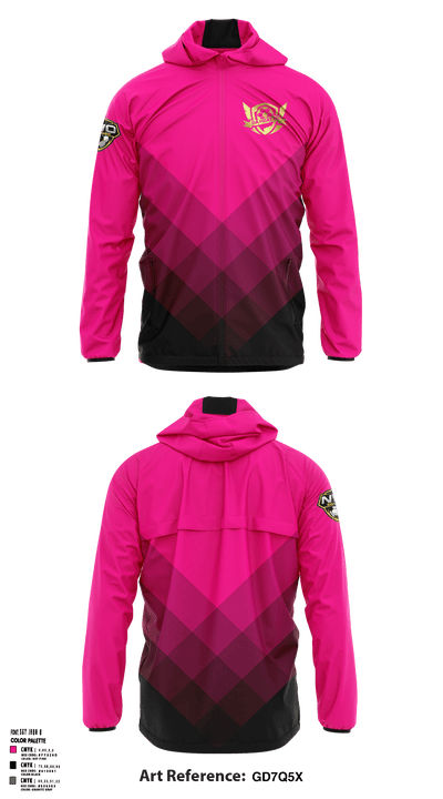 DA HEAT FC 42627716 Windbreaker - 4