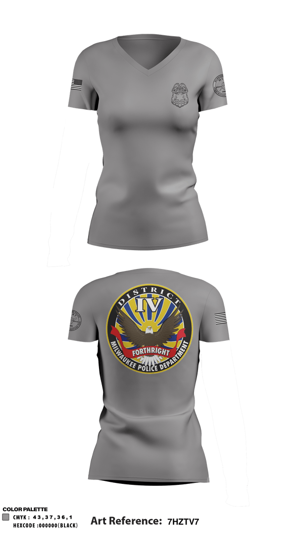Women's Short Sleeve Vneck Shirt, Northeast Narcotics Task Force, Police, Teamtime, Team time, sublimation, custom sports apparel, team uniforms, spirit wear, spiritwear, sports uniforms, custom shirts, team store, custom team store, fundraiser sports, apparel fundraiser