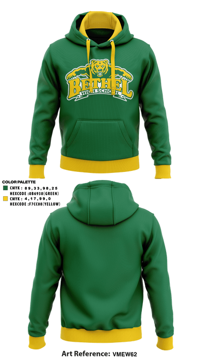 Bethel High School 30523815 Hoodie - 39