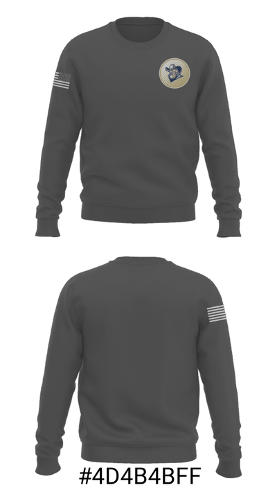 Grant Middle School Soccer 63707148 Crew Neck Sweatshirt - 11