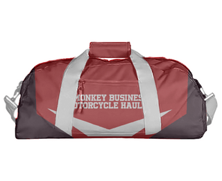 Duffle Bag, Monkey Business Motorcycle Hauling, , Teamtime, Team time, sublimation, custom sports apparel, team uniforms, spirit wear, spiritwear, sports uniforms, custom shirts, team store, custom team store, fundraiser sports, apparel fundraiser