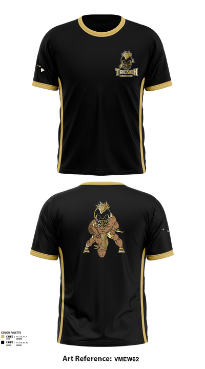TRENCH WARRIORS 37624482 Short Sleeve Performance Shirt - 1