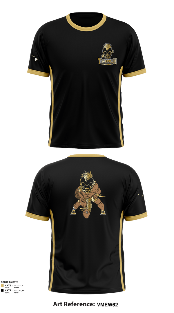 Short Sleeve Performance Shirt, TRENCH WARRIORS, Football, Teamtime, Team time, sublimation, custom sports apparel, team uniforms, spirit wear, spiritwear, sports uniforms, custom shirts, team store, custom team store, fundraiser sports, apparel fundraiser