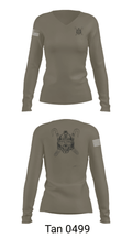 991ST Transportation Co 10551694 Women's Long Sleeve V-neck Shirt - 41