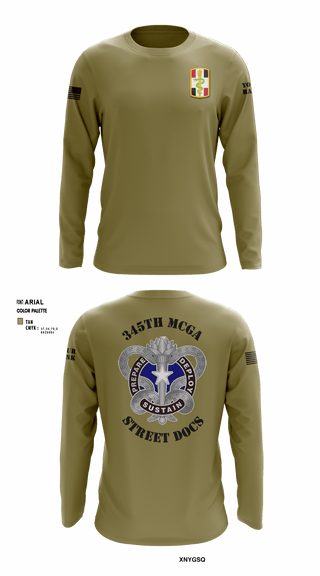 Long Sleeve Performance Shirt, , Army, Teamtime, Team time, sublimation, custom sports apparel, team uniforms, spirit wear, spiritwear, sports uniforms, custom shirts, team store, custom team store, fundraiser sports, apparel fundraiser