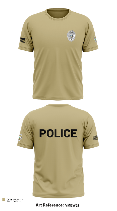 TAYLORSVILLE POLICE DEPARTMENT LT 27466887 Short Sleeve Performance Shirt - 3