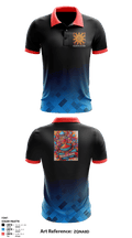 Kamlesh Art Hut 2608676 Short Sleeve Performance Polo - 1