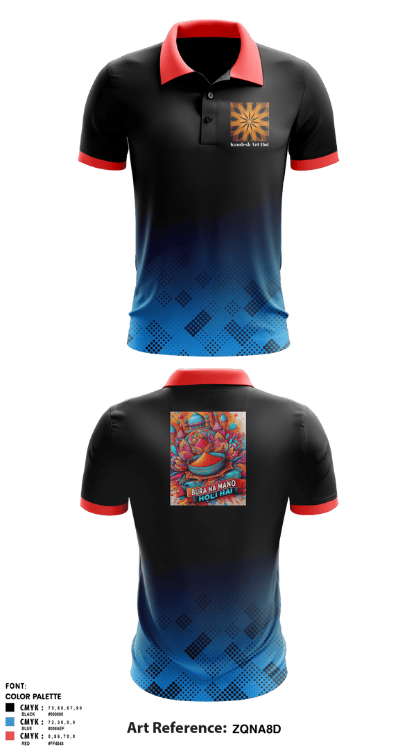 Short Sleeve Performance Polo, Kamlesh Art Hut, , Teamtime, Team time, sublimation, custom sports apparel, team uniforms, spirit wear, spiritwear, sports uniforms, custom shirts, team store, custom team store, fundraiser sports, apparel fundraiser