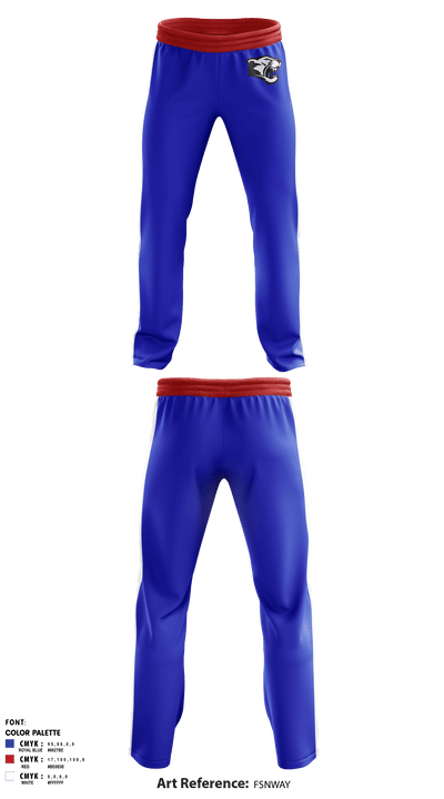 Mabel Canton Cougars 51242587 Sweatpants - 1