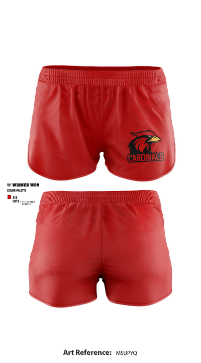 Corona High School Volleyball 50889098 Women's Shorts - 1