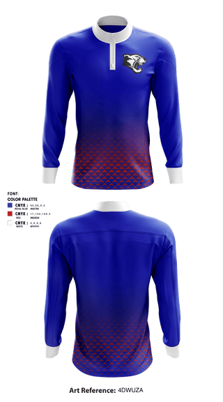 Quarter Zip Jacket, Mabel Canton Cougars, Spirit Store, Teamtime, Team time, sublimation, custom sports apparel, team uniforms, spirit wear, spiritwear, sports uniforms, custom shirts, team store, custom team store, fundraiser sports, apparel fundraiser