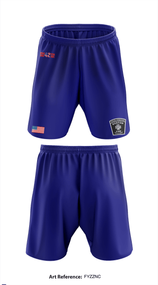 Athletic Shorts With Pockets, Boston Fire Department Engine-42, , Teamtime, Team time, sublimation, custom sports apparel, team uniforms, spirit wear, spiritwear, sports uniforms, custom shirts, team store, custom team store, fundraiser sports, apparel fundraiser