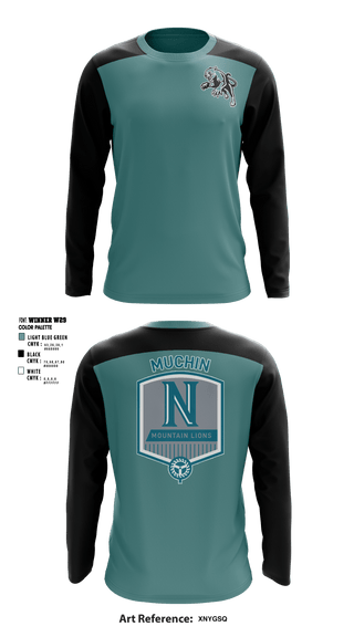 Long Sleeve Performance Shirt, Muchin College Prep, Spirit Store, Teamtime, Team time, sublimation, custom sports apparel, team uniforms, spirit wear, spiritwear, sports uniforms, custom shirts, team store, custom team store, fundraiser sports, apparel fundraiser