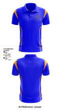 Columbus High School Basketball 56435537 Short Sleeve Performance Polo - 1