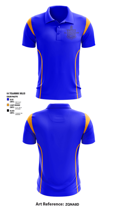 Columbus High School Basketball 56435537 Short Sleeve Performance Polo - 1