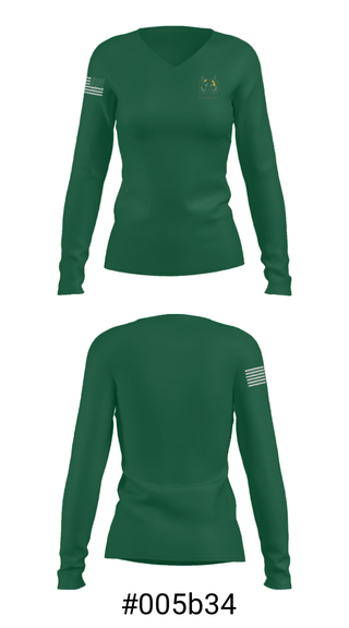 Women's Long Sleeve Vneck Shirt, Bunn High School Swimming, Swimming, Teamtime, Team time, sublimation, custom sports apparel, team uniforms, spirit wear, spiritwear, sports uniforms, custom shirts, team store, custom team store, fundraiser sports, apparel fundraiser