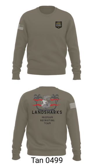 Crew Neck Sweatshirt, , National Guard, Teamtime, Team time, sublimation, custom sports apparel, team uniforms, spirit wear, spiritwear, sports uniforms, custom shirts, team store, custom team store, fundraiser sports, apparel fundraiser