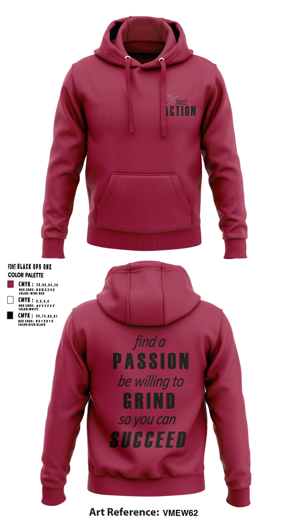 Hoodie, Take Action, Spirit Store, Teamtime, Team time, sublimation, custom sports apparel, team uniforms, spirit wear, spiritwear, sports uniforms, custom shirts, team store, custom team store, fundraiser sports, apparel fundraiser