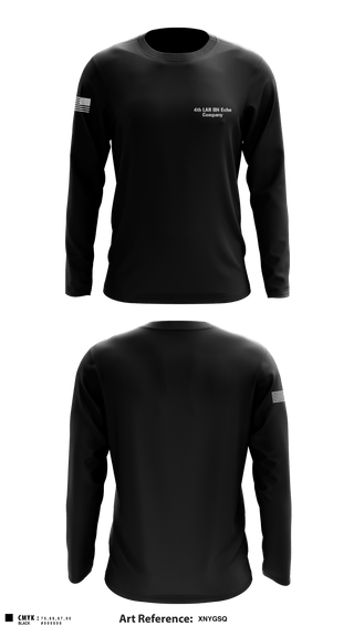 Long Sleeve Performance Shirt, 4th LAR BN Echo Company, Marines, Teamtime, Team time, sublimation, custom sports apparel, team uniforms, spirit wear, spiritwear, sports uniforms, custom shirts, team store, custom team store, fundraiser sports, apparel fundraiser