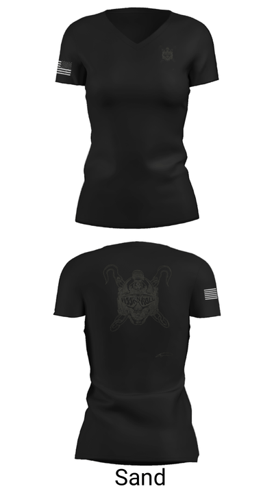 991ST Transportation Co 10551694 Women's Short Sleeve V-neck Shirt - 24