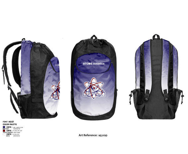 Gear Bag, SYRACUSE ACADEMY, Men's Soccer, Teamtime, Team time, sublimation, custom sports apparel, team uniforms, spirit wear, spiritwear, sports uniforms, custom shirts, team store, custom team store, fundraiser sports, apparel fundraiser