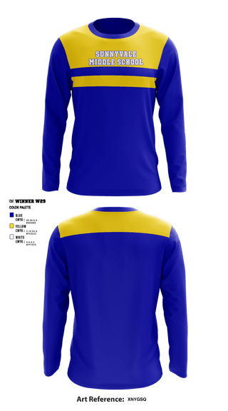 Long Sleeve Performance Shirt, Sunnyvale Middle School, Spirit Store, Teamtime, Team time, sublimation, custom sports apparel, team uniforms, spirit wear, spiritwear, sports uniforms, custom shirts, team store, custom team store, fundraiser sports, apparel fundraiser