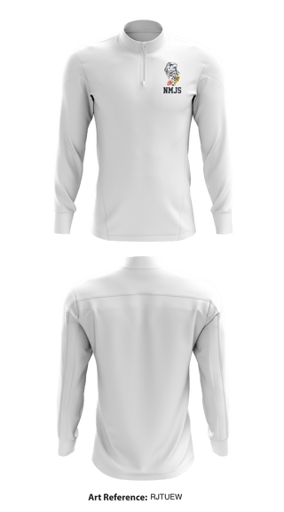Quarter Zip Jacket, New Martinsville Junior Sports, Men's Basketball, Teamtime, Team time, sublimation, custom sports apparel, team uniforms, spirit wear, spiritwear, sports uniforms, custom shirts, team store, custom team store, fundraiser sports, apparel fundraiser