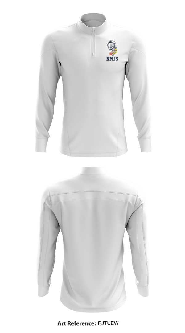 Quarter Zip Jacket, New Martinsville Junior Sports, Men's Basketball, Teamtime, Team time, sublimation, custom sports apparel, team uniforms, spirit wear, spiritwear, sports uniforms, custom shirts, team store, custom team store, fundraiser sports, apparel fundraiser