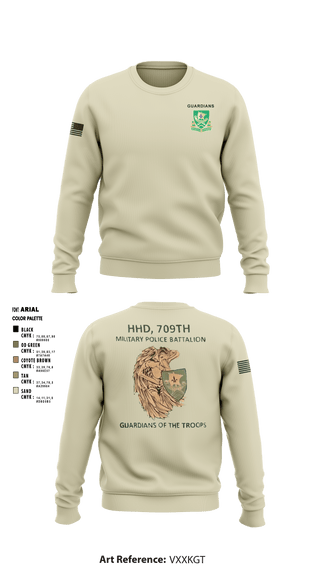 Crew Neck Sweatshirt, , Army, Teamtime, Team time, sublimation, custom sports apparel, team uniforms, spirit wear, spiritwear, sports uniforms, custom shirts, team store, custom team store, fundraiser sports, apparel fundraiser