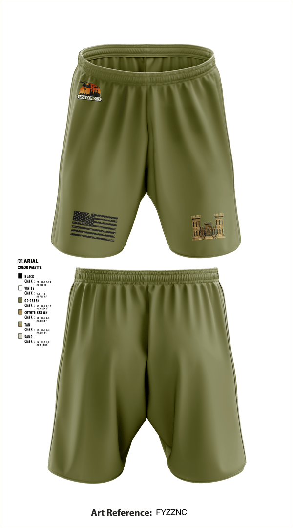 Athletic Shorts With Pockets, , Army, Teamtime, Team time, sublimation, custom sports apparel, team uniforms, spirit wear, spiritwear, sports uniforms, custom shirts, team store, custom team store, fundraiser sports, apparel fundraiser