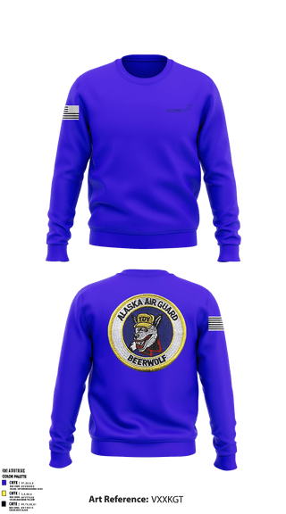 Crew Neck Sweatshirt, , National Guard, Teamtime, Team time, sublimation, custom sports apparel, team uniforms, spirit wear, spiritwear, sports uniforms, custom shirts, team store, custom team store, fundraiser sports, apparel fundraiser