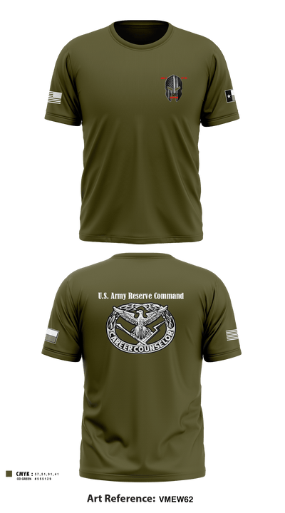 AREA 2, 12TH BN ARCG 57616910 Short Sleeve Performance Shirt - 2