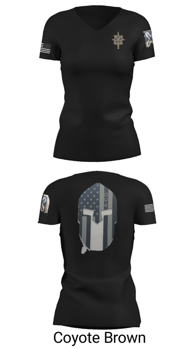 Alpha Company 223MI 2860942 Women's Short Sleeve V-neck Shirt - 19